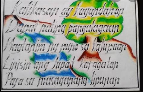 4: Bumuo ng slogan tungkol sa pangangalaga sa daigdig.